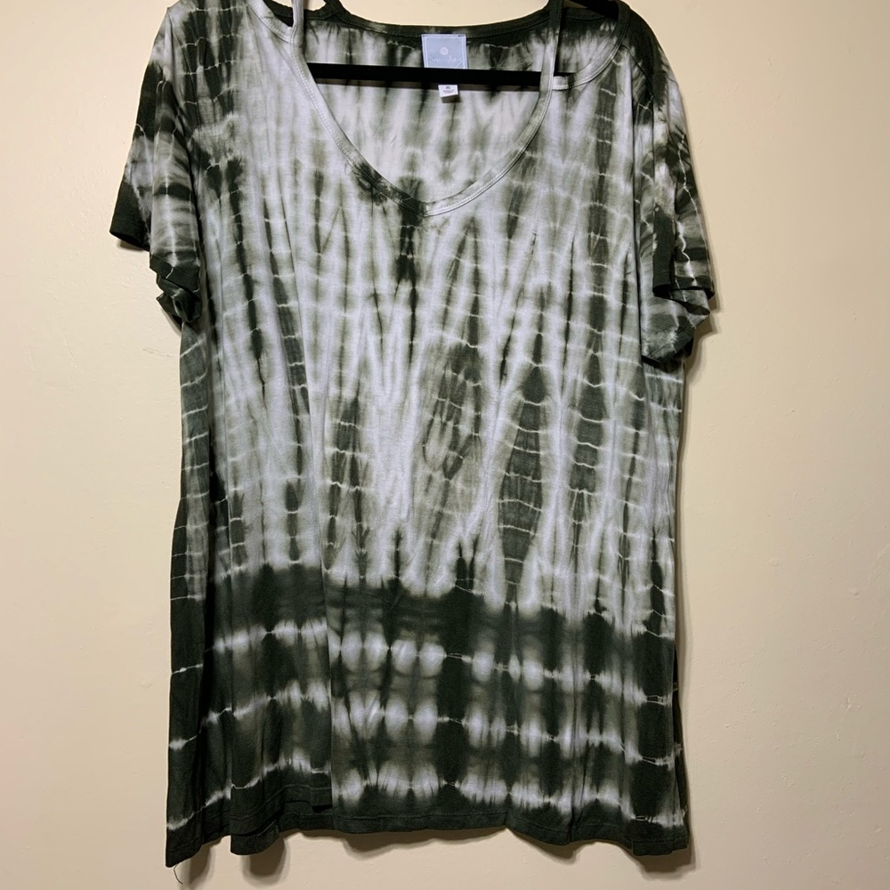 Sunday Green Oversized Short Sleeve Tee